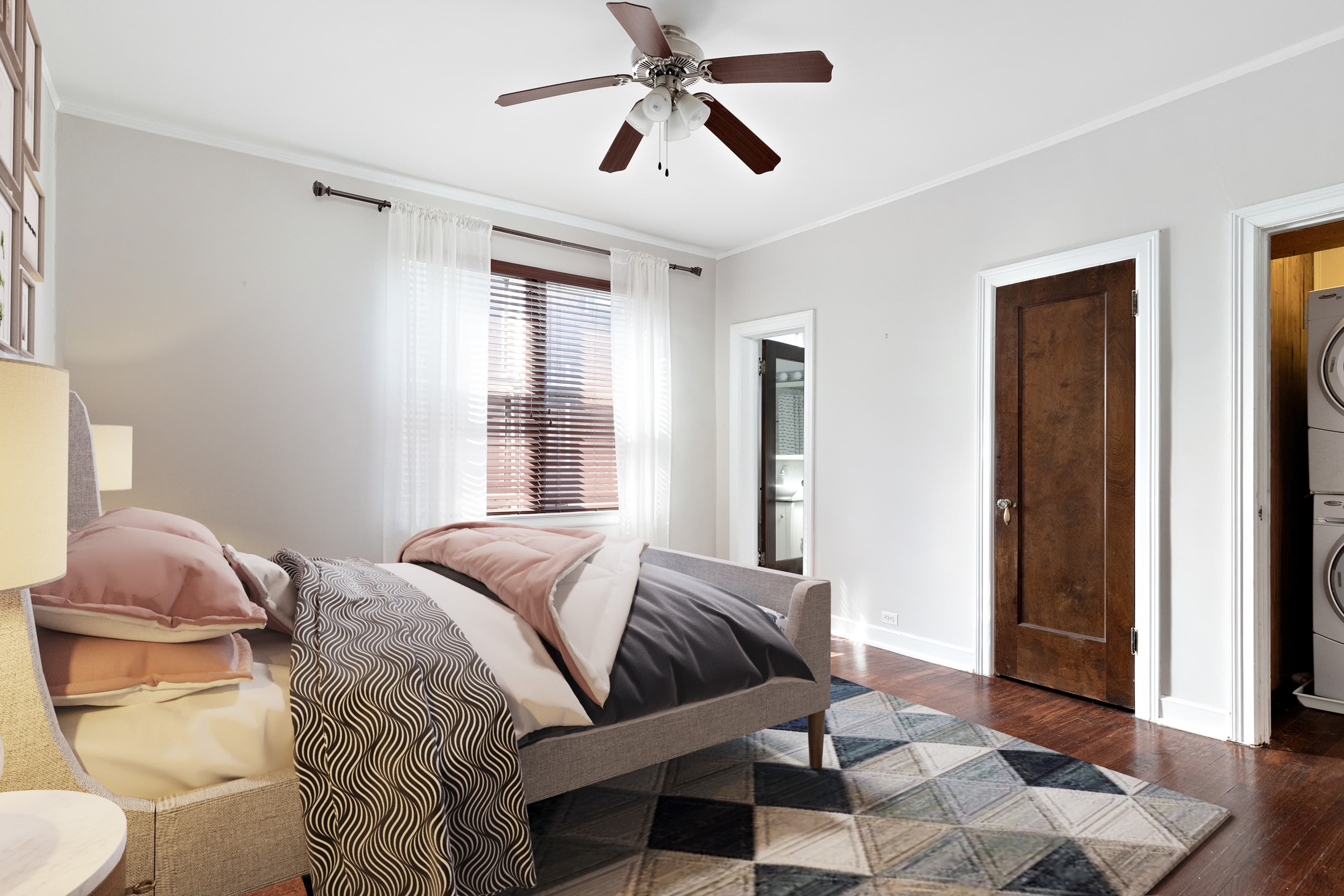 Portfolio image bedroom staging image